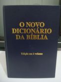 Novo Dicionário da Bíblia Usado